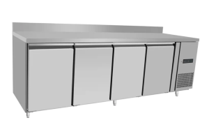 Холодильний стіл, 4-дверний, Arctic, Profi Line, GN 1/1, 450 л, 230 В/400 Вт, 2230 x 700 x (В) 850 мм 238165 Hendi