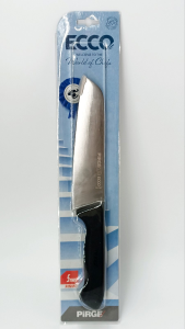 Нож Santoku ECCO, 170мм, черный