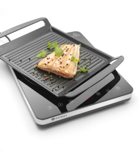 Плита індукційна 2000, HENDI, Kitchen Line, 230V/2000W, 295x400x(H)42mm 239230 Hendi Stainless steel