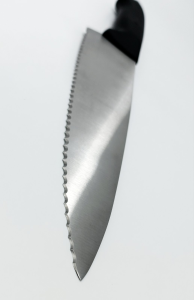 Ніж кухарський, зубчастий ECCO, 250мм, чорний PRG38272-01 Pirge Чорний