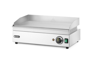 Поверхня для смаження -гладка, Kitchen Line, 220-240В/2400Вт, 527x404x(H)233мм 154939 Hendi Stainless steel