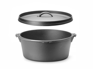 Чавунний казан, ø310x(H)155мм, чорний, 7,2 л 629376 Hendi Cast Iron
