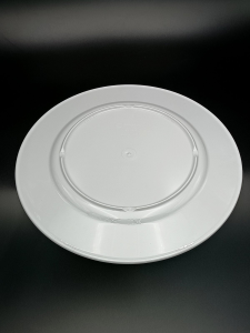 Тарілка кругла з полікарбонату 27,5 см, біла GP--00D28W Gastro Plast PC Білий