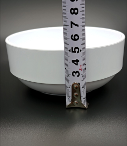 Тарілка для супу Ø 12 см, 380мл, біла GP--00J12W Gastro Plast PC Білий