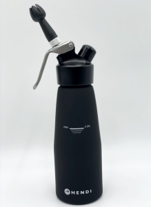 Сифон для вершків Kitchen Line, 0,5 - чорний 588420 Hendi