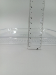 Піднос 280x280мм (полікарбонат), прозорий GFT--0018tr Gastro Plast PC Прозорий