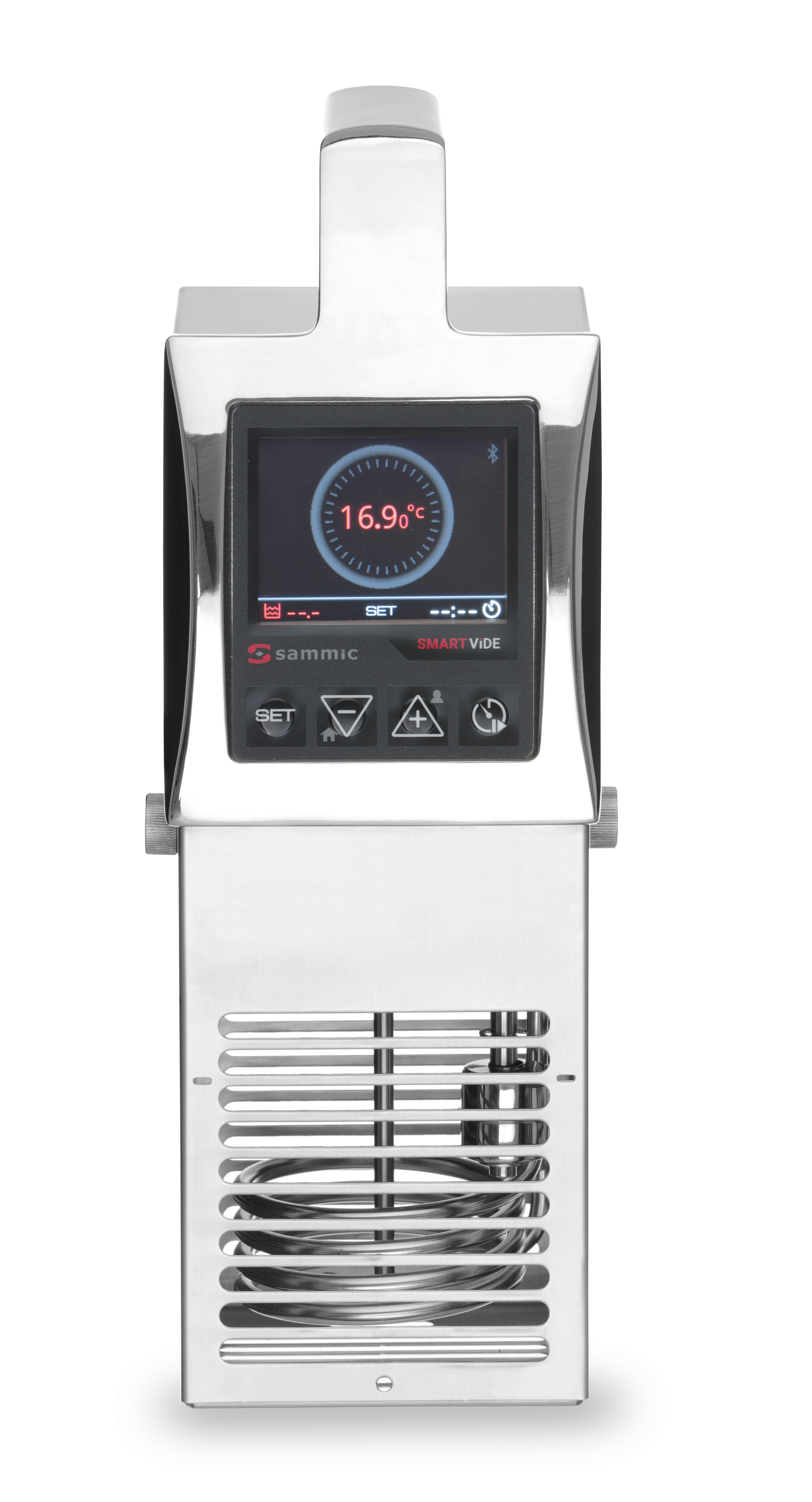 Занурювальний термостат для приготування їжі Sous Vide 9, на макс.56 літрів, функція Bluetooth 1180140 Hendi Stainless steel