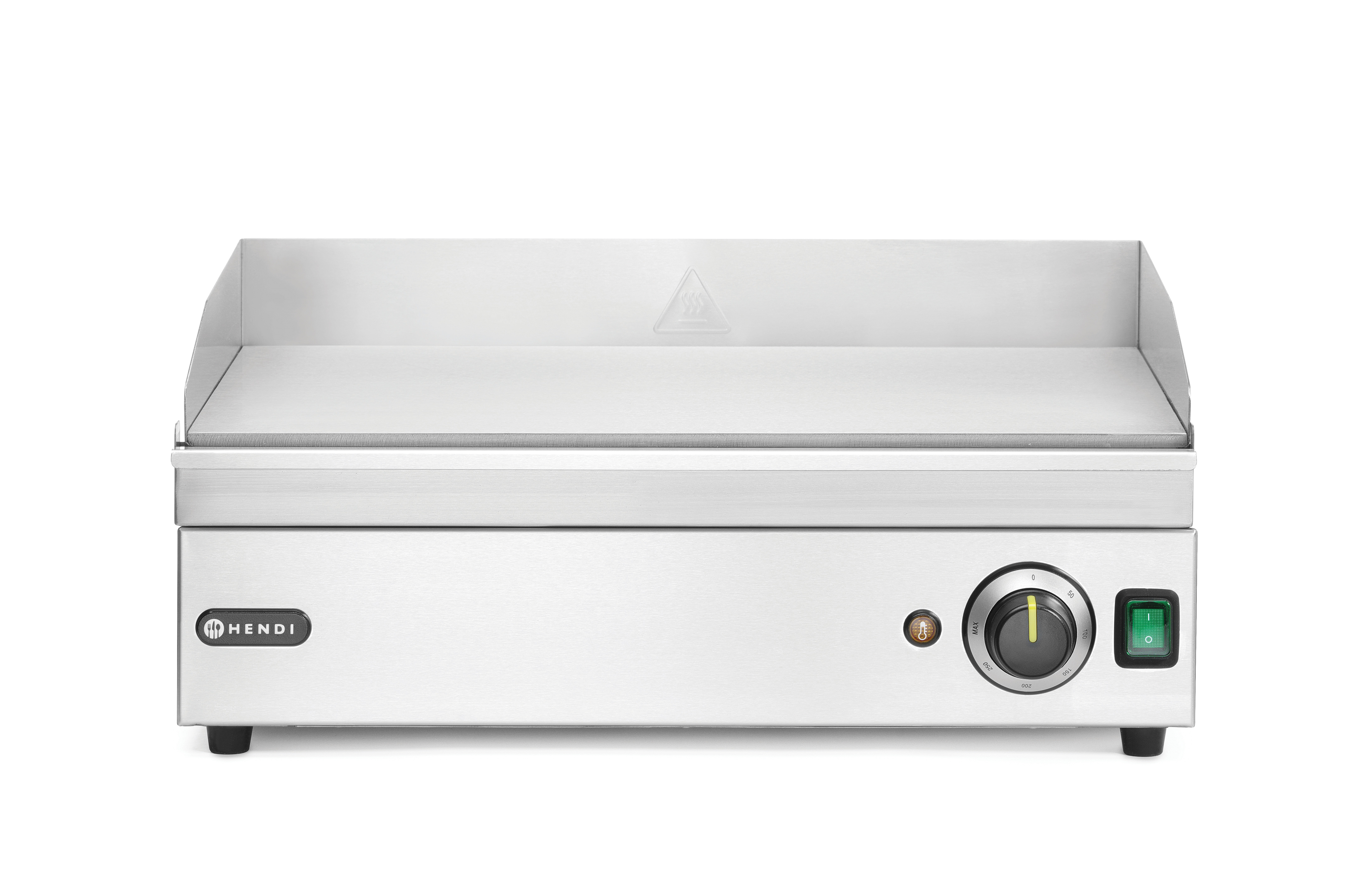 Поверхня для смаження -гладка, Kitchen Line, 220-240В/2400Вт, 527x404x(H)233мм 154939 Hendi Stainless steel