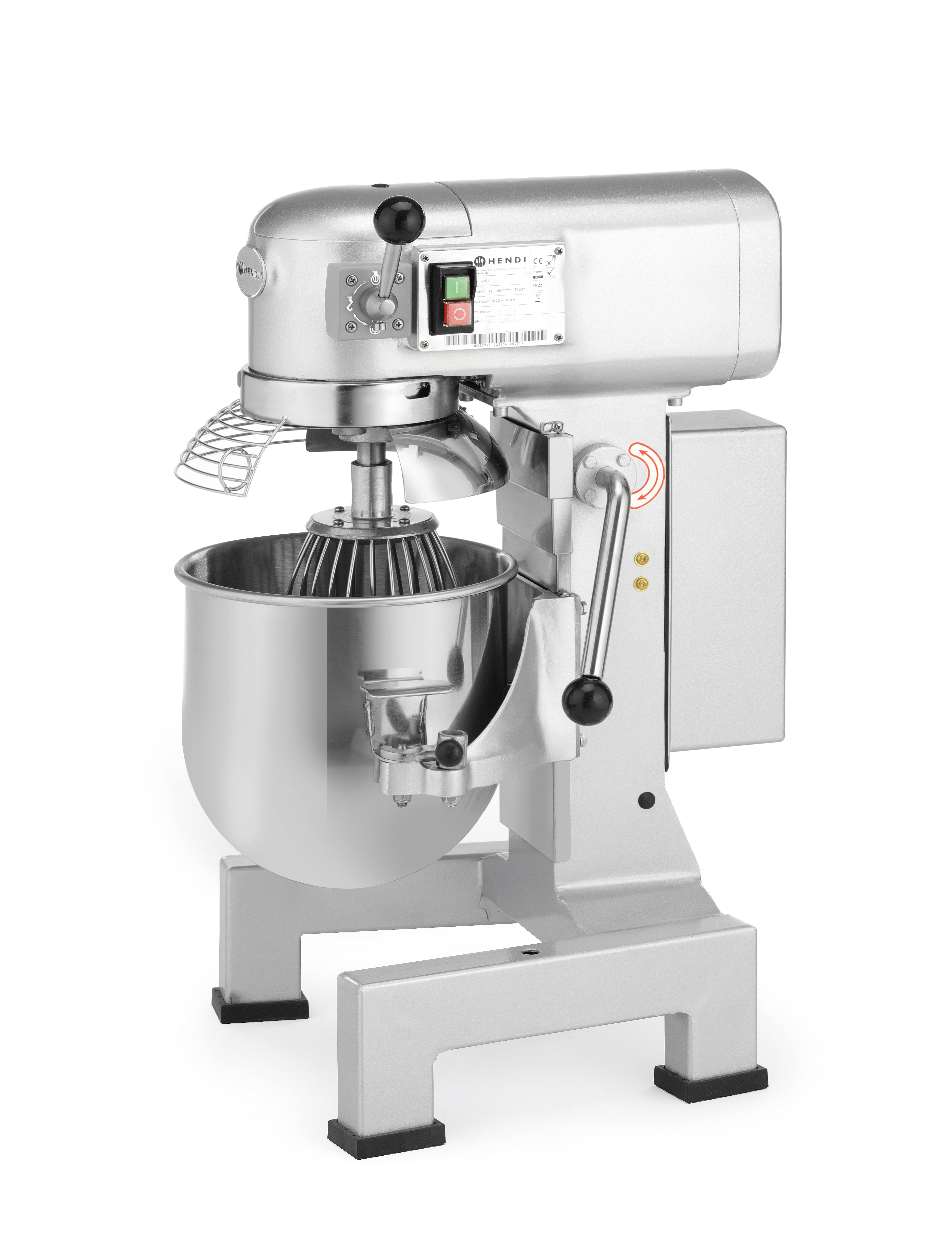 Міксер планетарний 10 л 222836 Hendi 18/0 Stainless steel