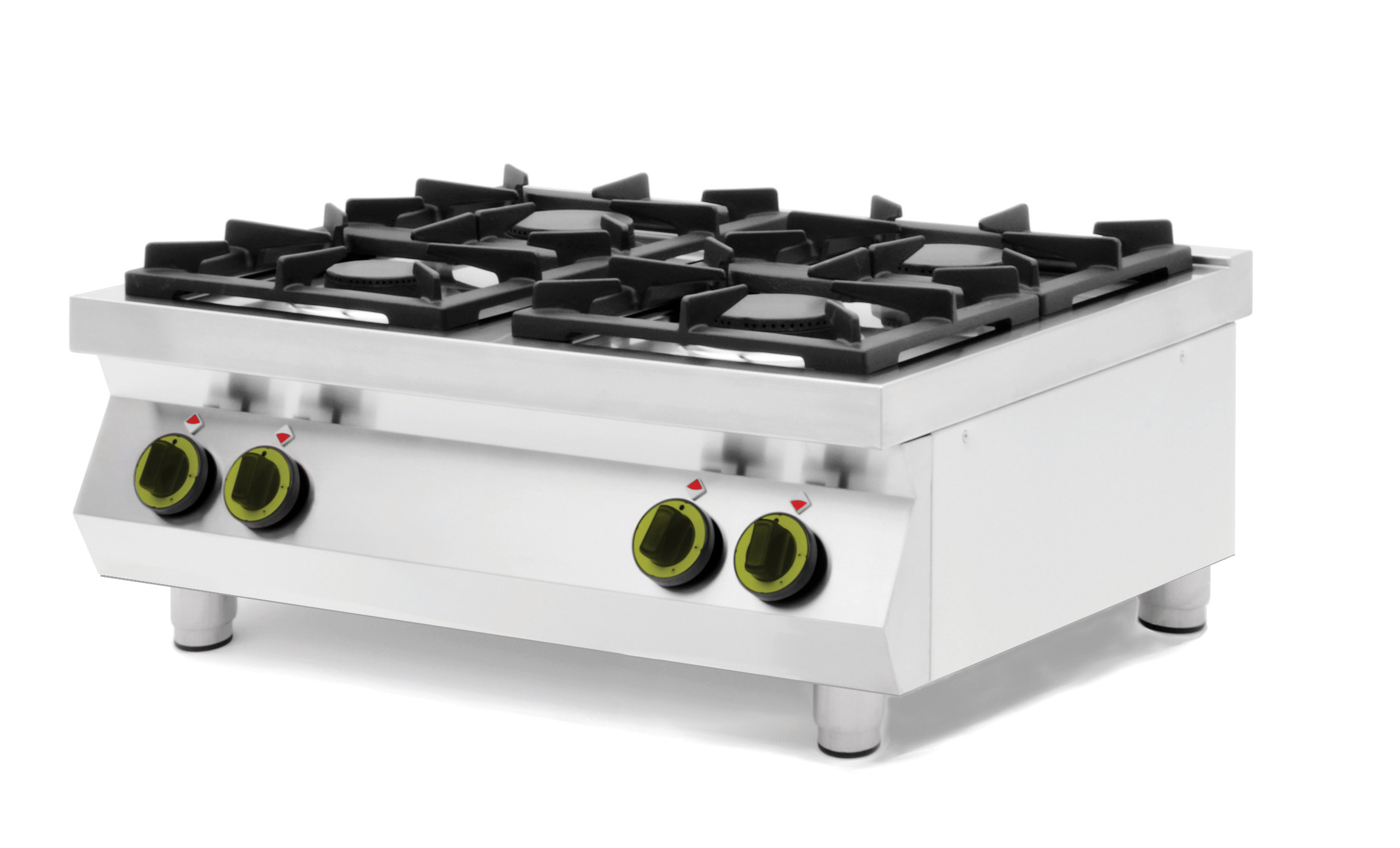 Плита газовая 4-x конфорочная Kitchen Line, настольная