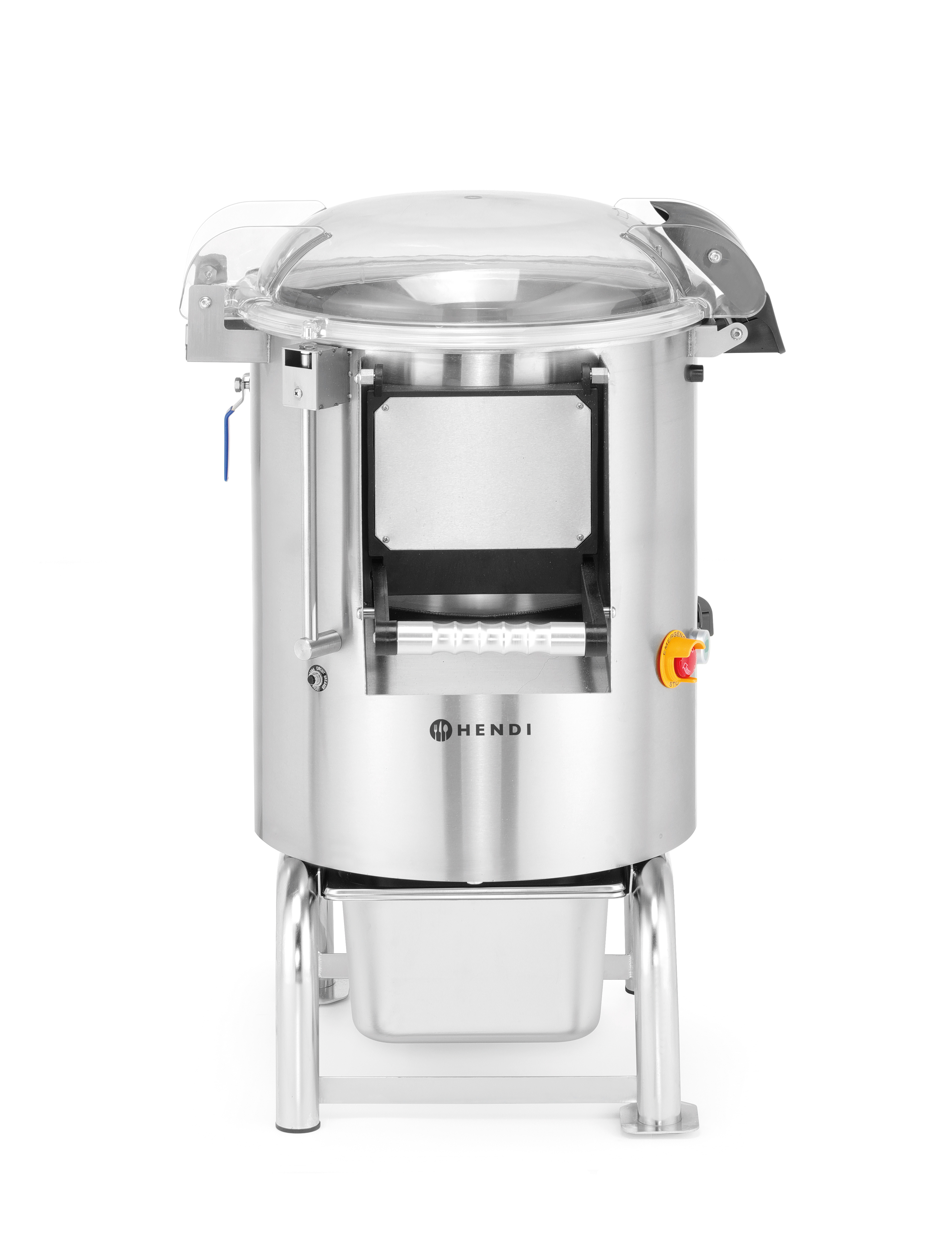 Картоплечистка Kitchen Line, 5 кг, HENDI, 230В/550Вт, 622х540х(В)802мм 229200 Hendi Stainless steel;PC (Polycarbonate)