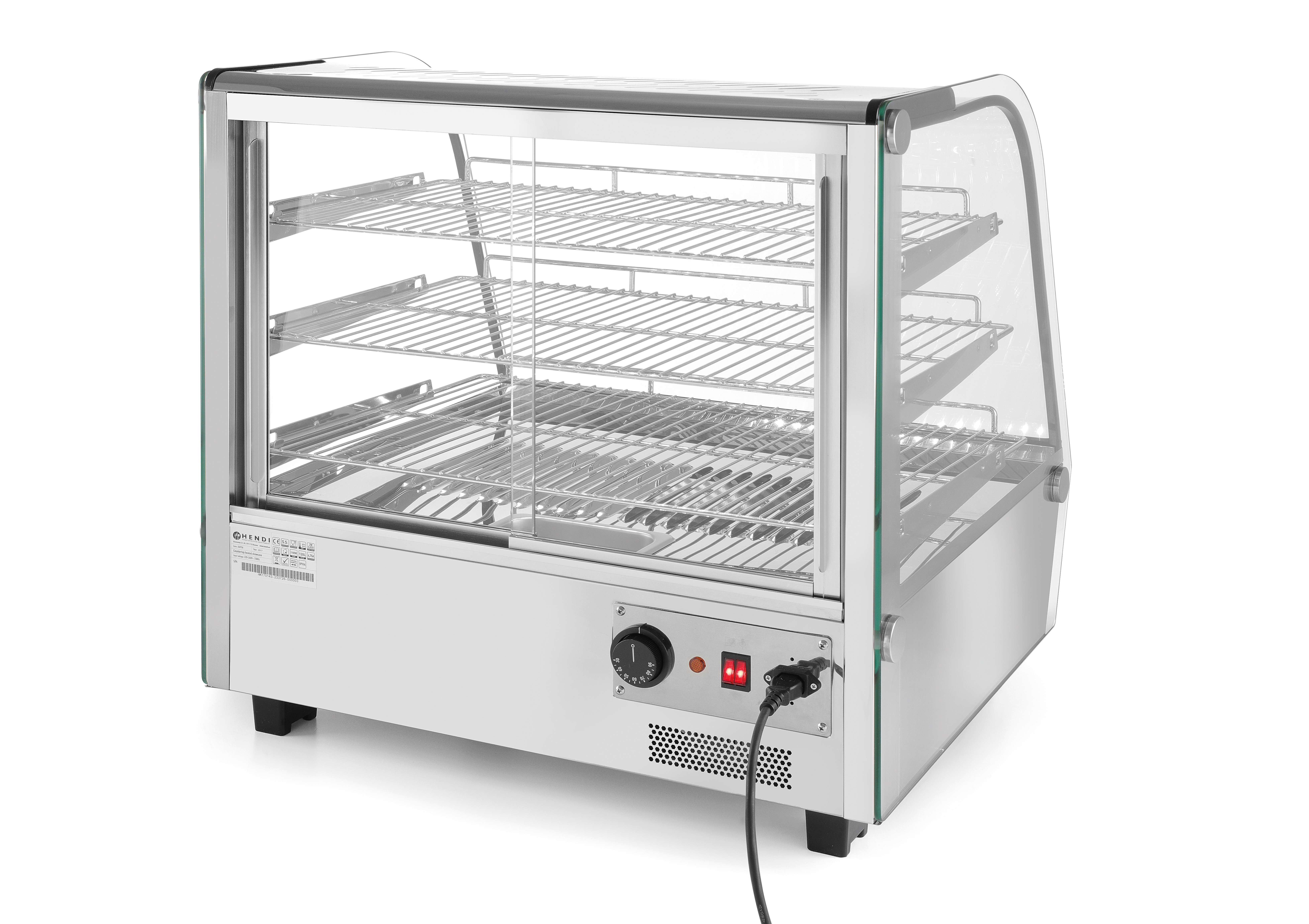 Витрина тепловая настольная - 120 л