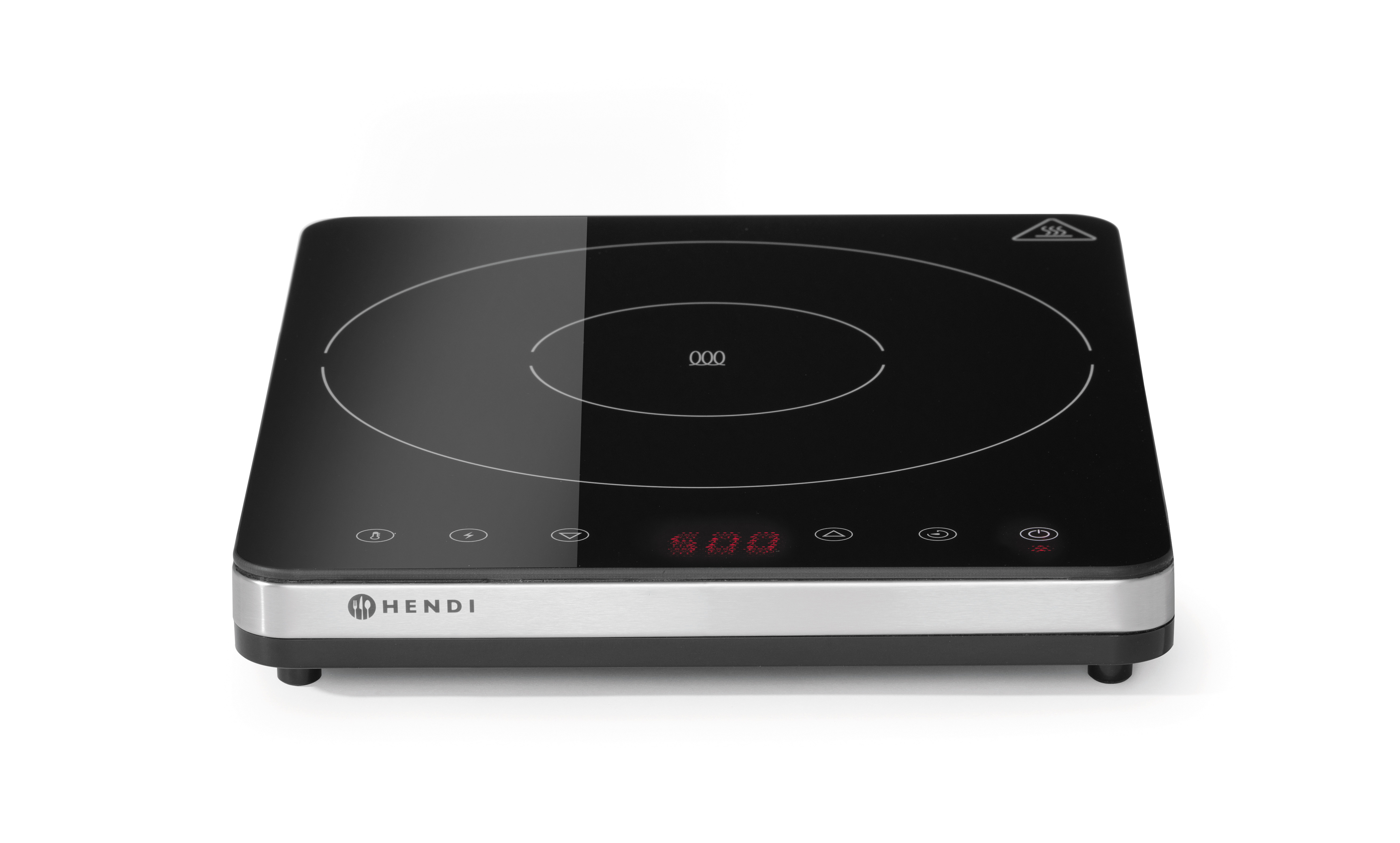 Плита індукційна 2000, HENDI, Kitchen Line, 230V/2000W, 295x400x(H)42mm 239230 Hendi Stainless steel
