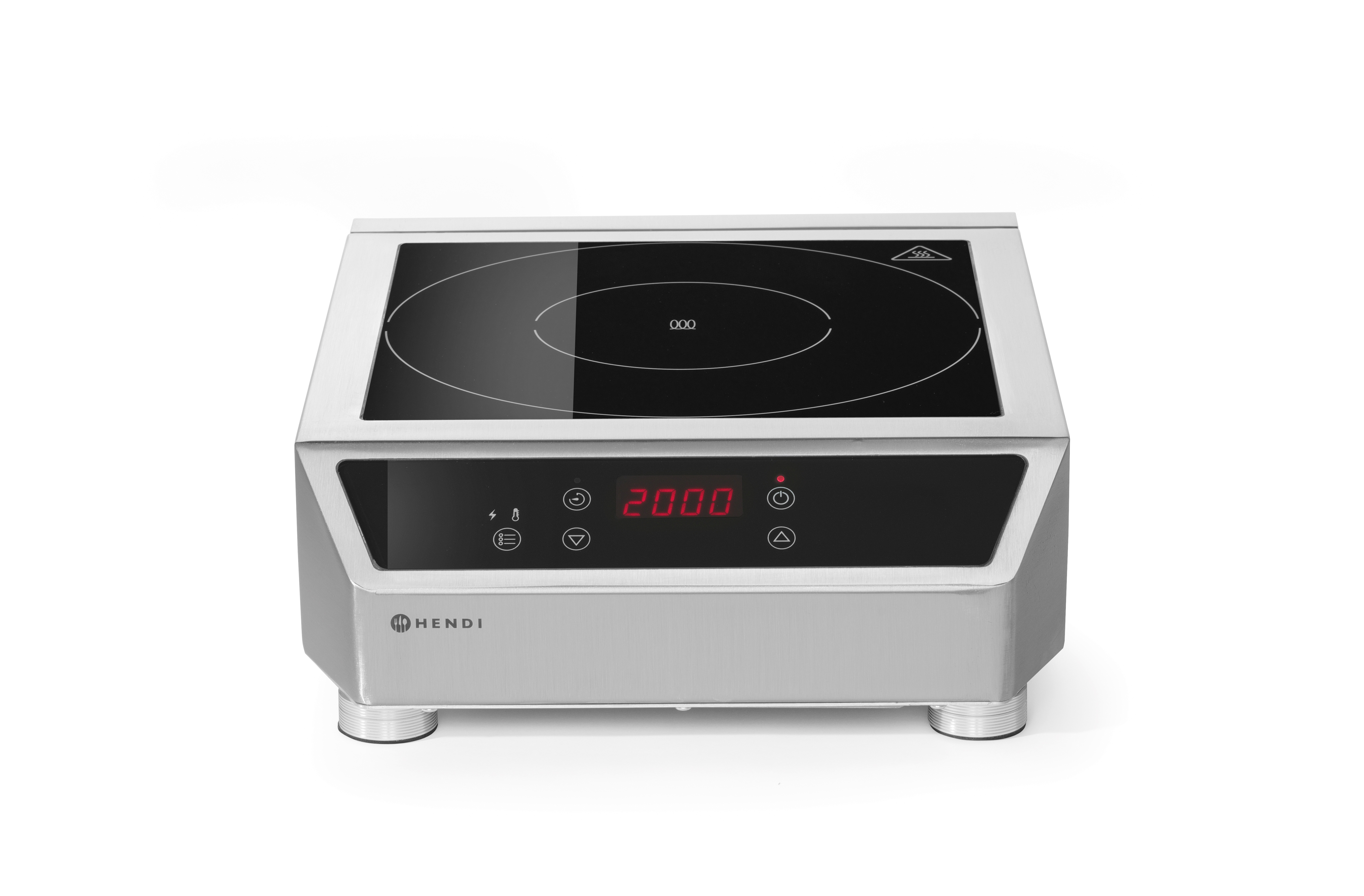 Плита індукційна 3500 D, HENDI, Profi Line, 230V/3500W, 342x431x(H)116mm 239711 Hendi Stainless steel