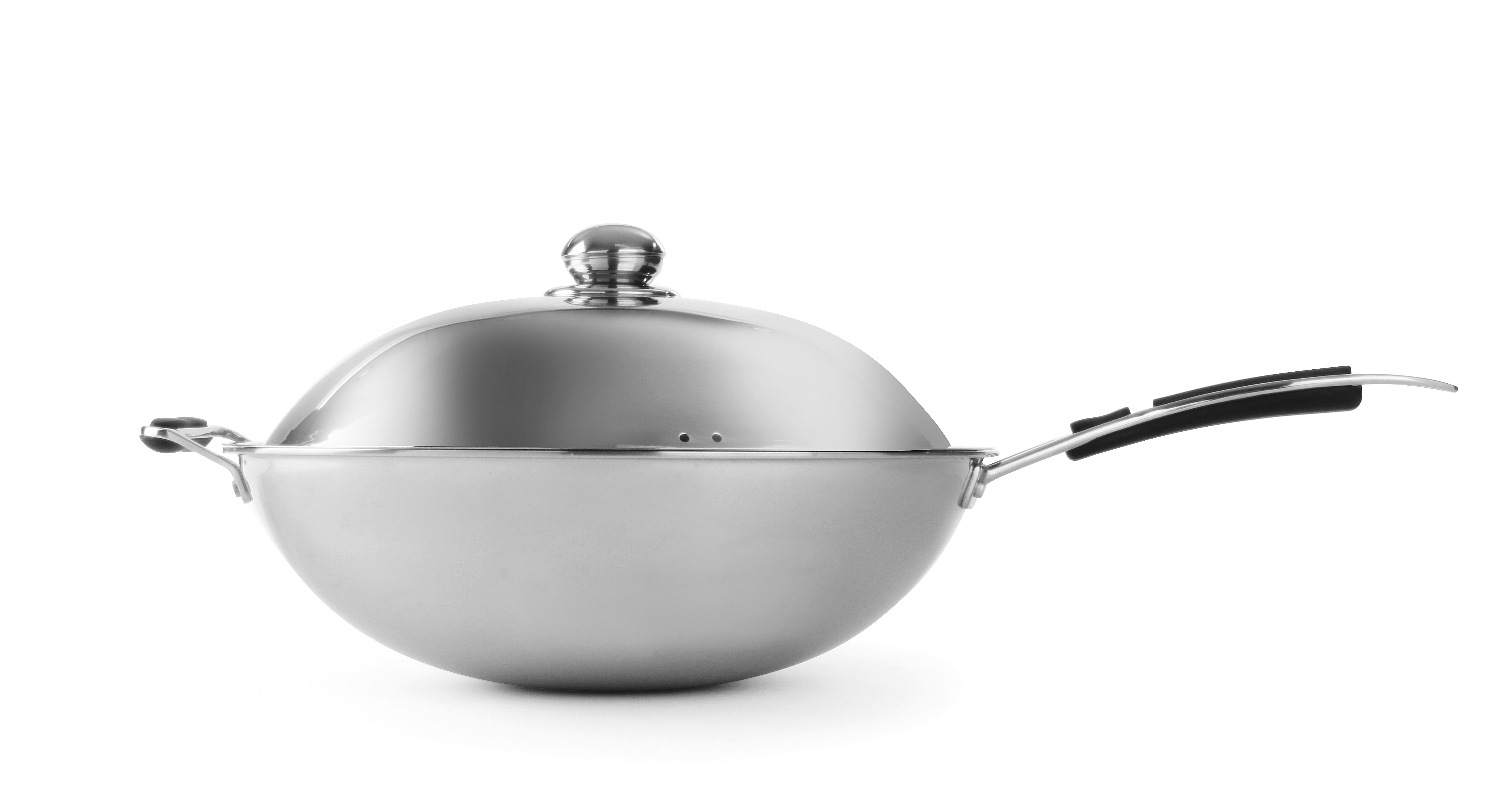 Сковорода індукційна Вок Ø360x(H)180 мм 239773 Hendi Stainless steel