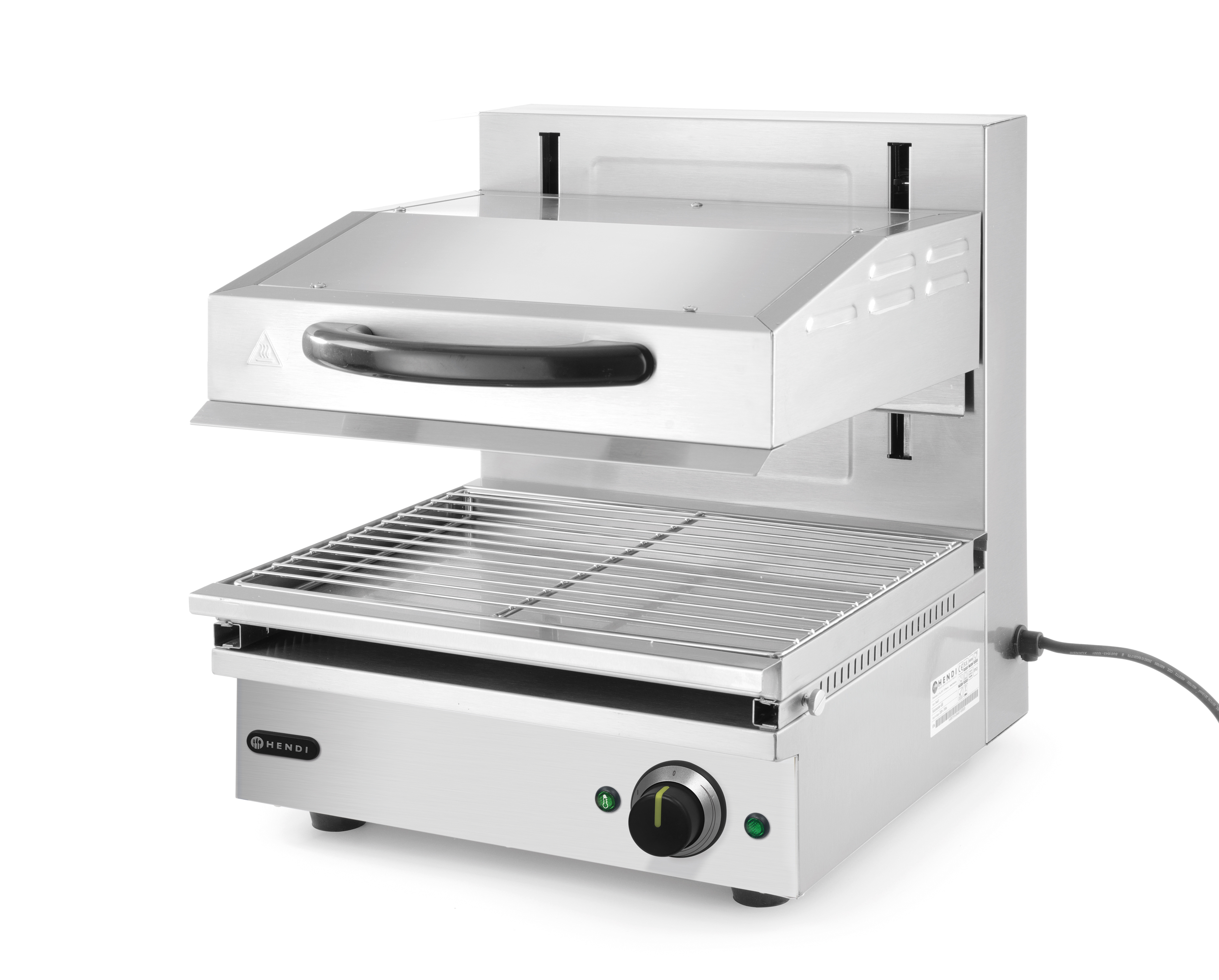 Гриль Salamander 450, HENDI, 230V/2800W, 485x525x(H)537mm 264607 Hendi Stainless steel