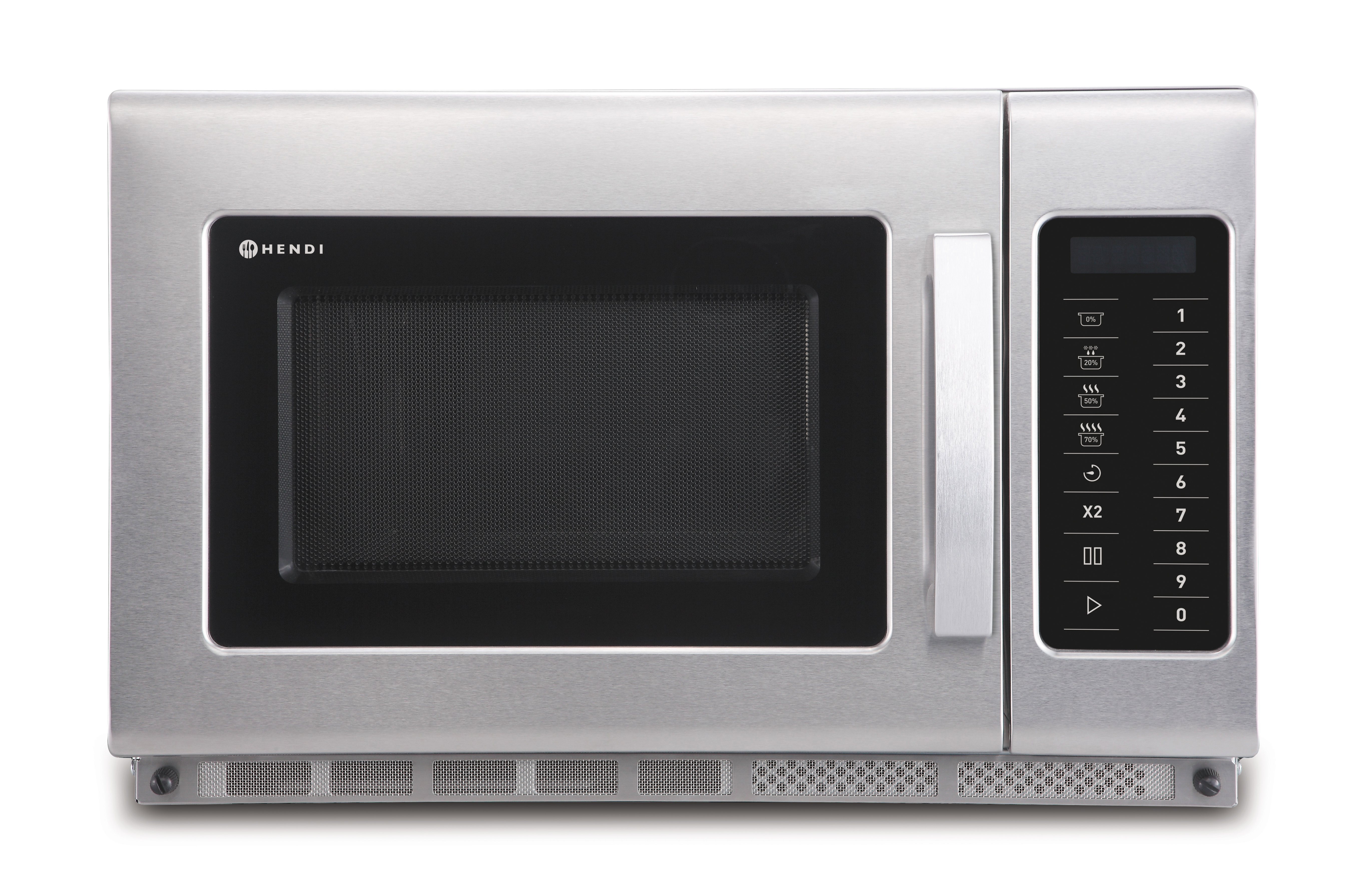 Мікрохвильова піч з можливістю програмування, HENDI, 34L, 230V/3000W, 574x528x(H)368mm 281369 Hendi Stainless steel