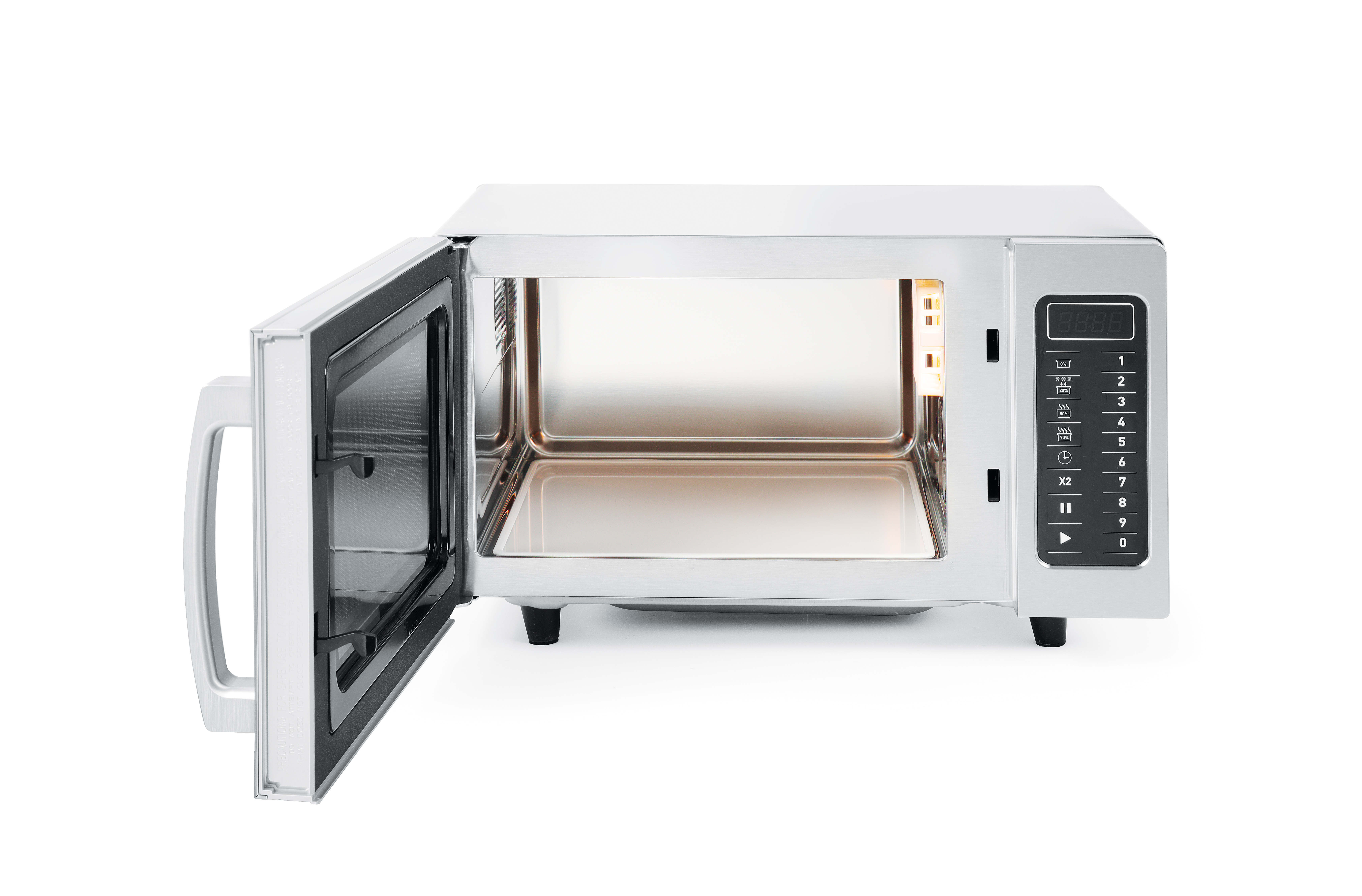 Мікрохвильова піч з можливістю програмування 1000W 281444 Hendi Stainless steel