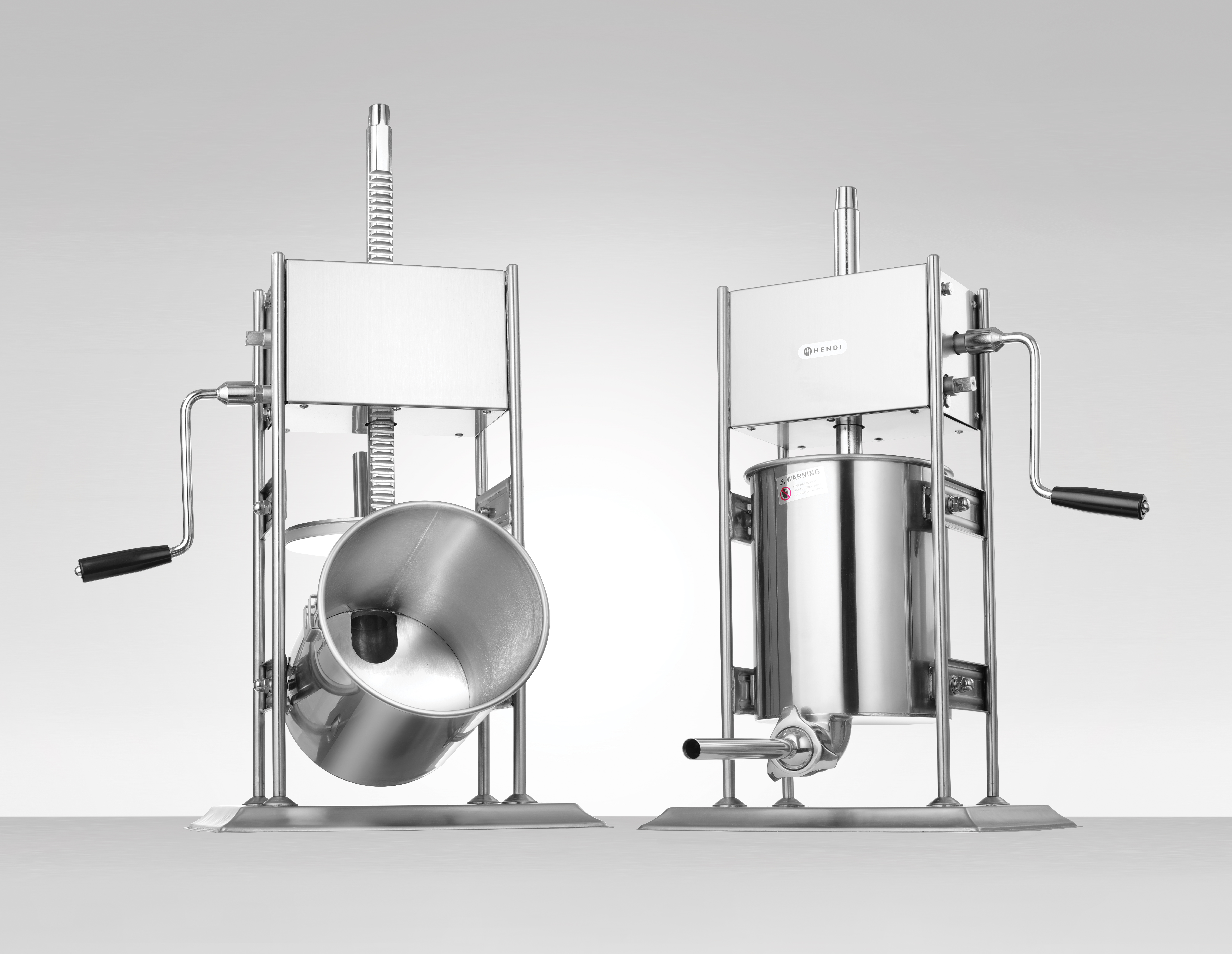 Наповнювач фаршу Profi Line – вертикальний, 10 л 282151 Hendi 18/8 Stainless steel