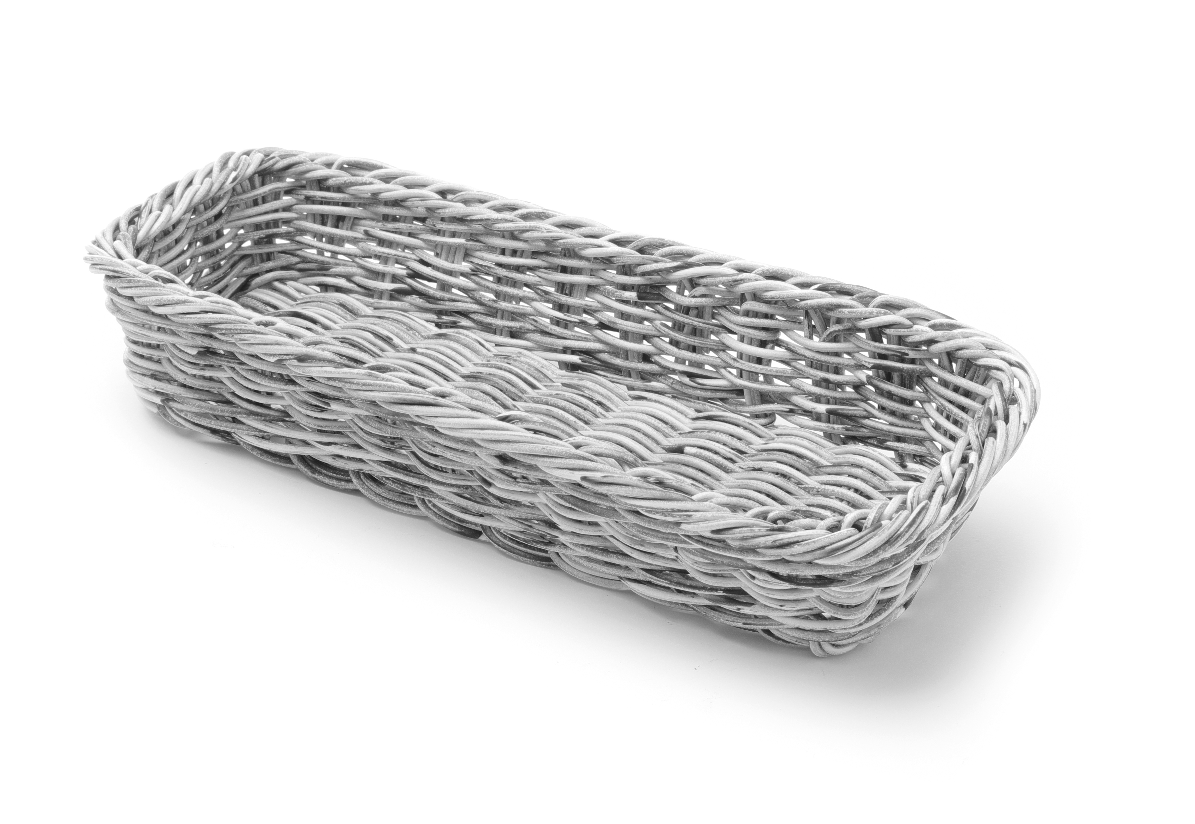 Корзина для столовых приборов -  серый - 270x100x(H)45 mm