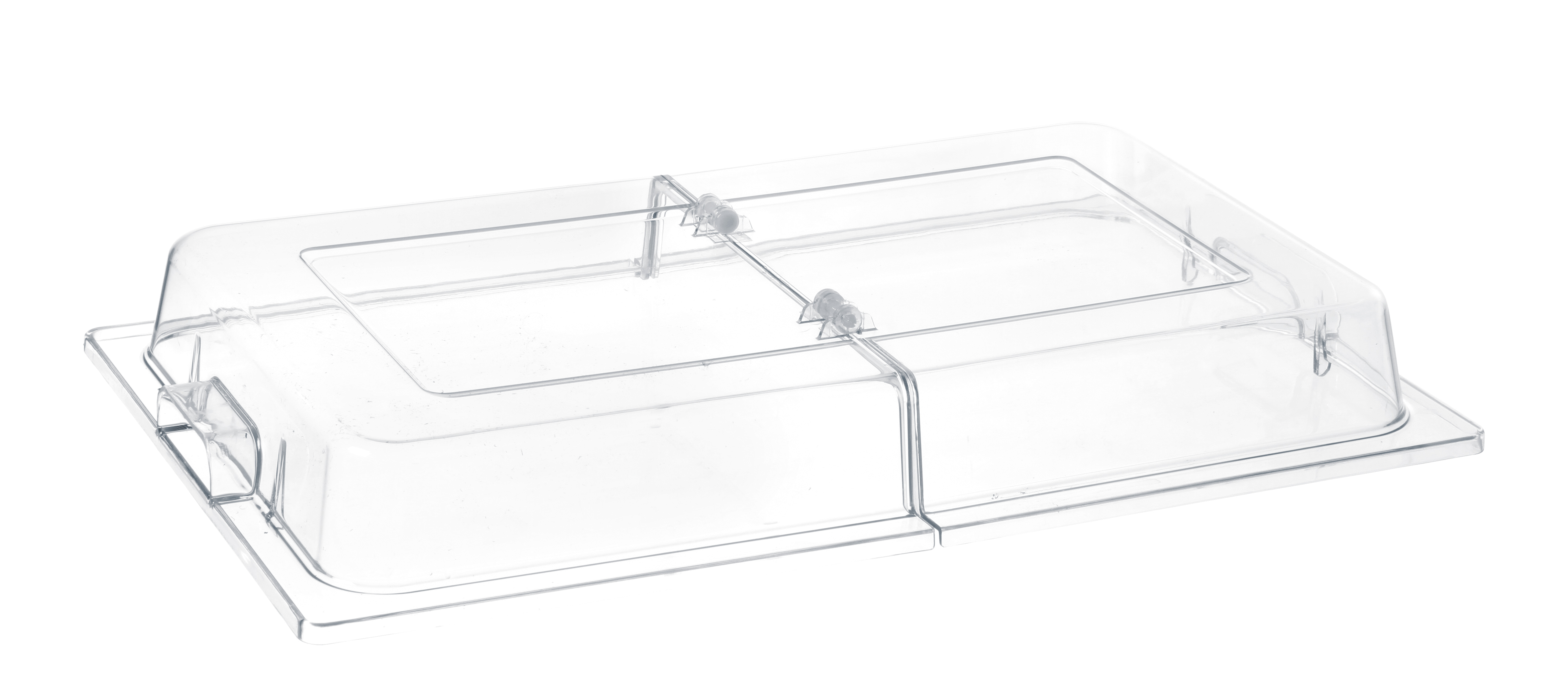 Кришка відкидна прозора - GN 1/1(H)76 мм 427415 Hendi PC (Polycarbonate)