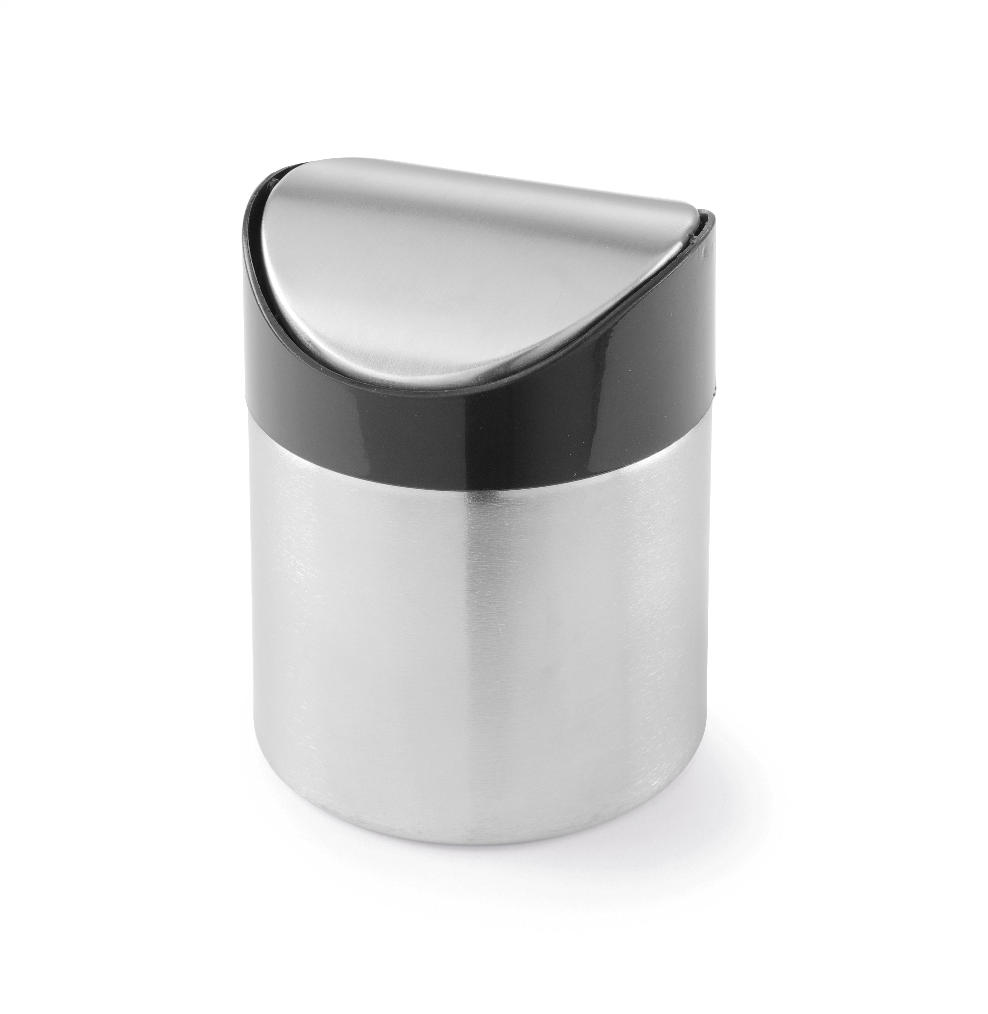 Контейнер для сміття настільний - ø95x(H)130 mm 440711 Hendi 18/0 Stainless steel