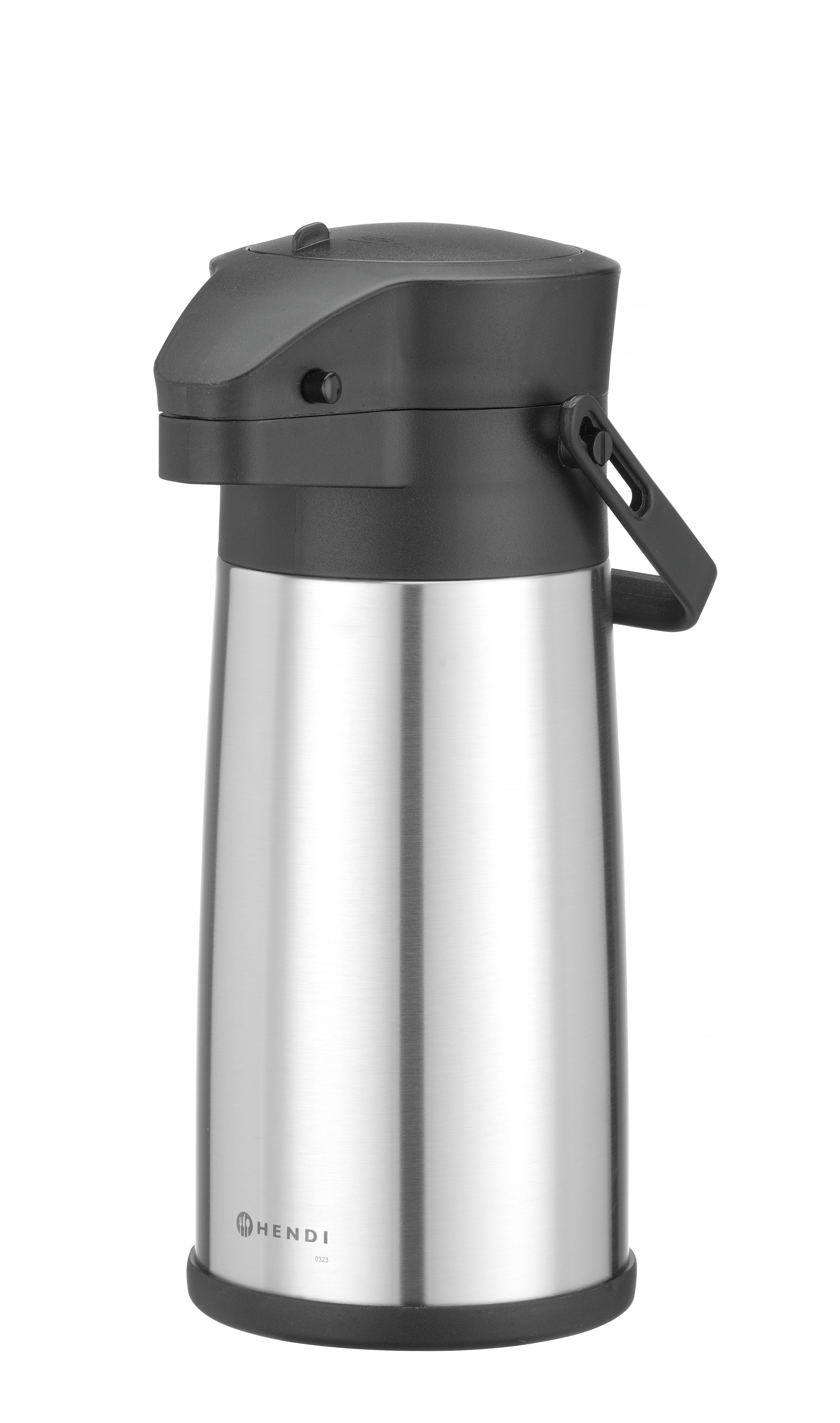 Термос із насосом, Ø150x340 мм, 2,2 л 448908 Hendi 18/10 Stainless steel;PP (Polypropylene)