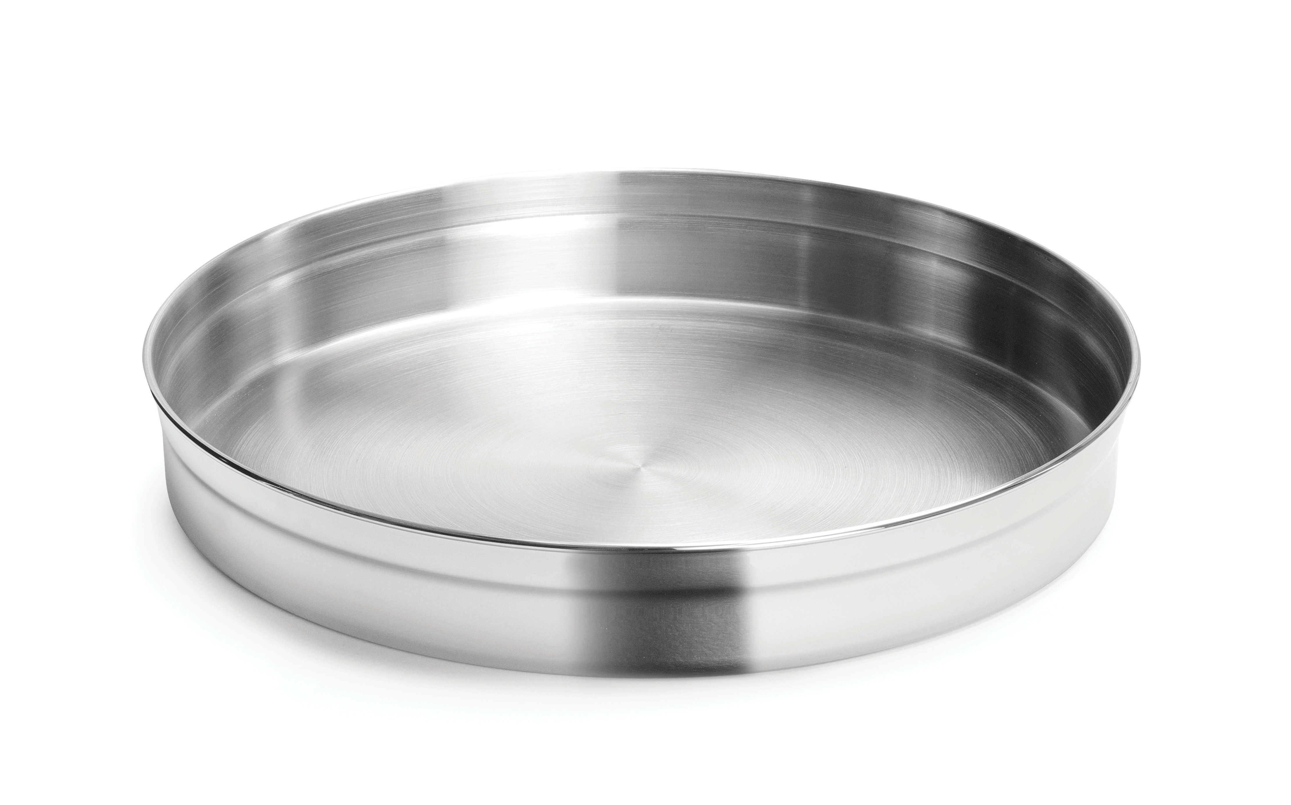 Піднос для офіціанта, Ø315х(Н)45 мм 480106 Hendi Stainless steel