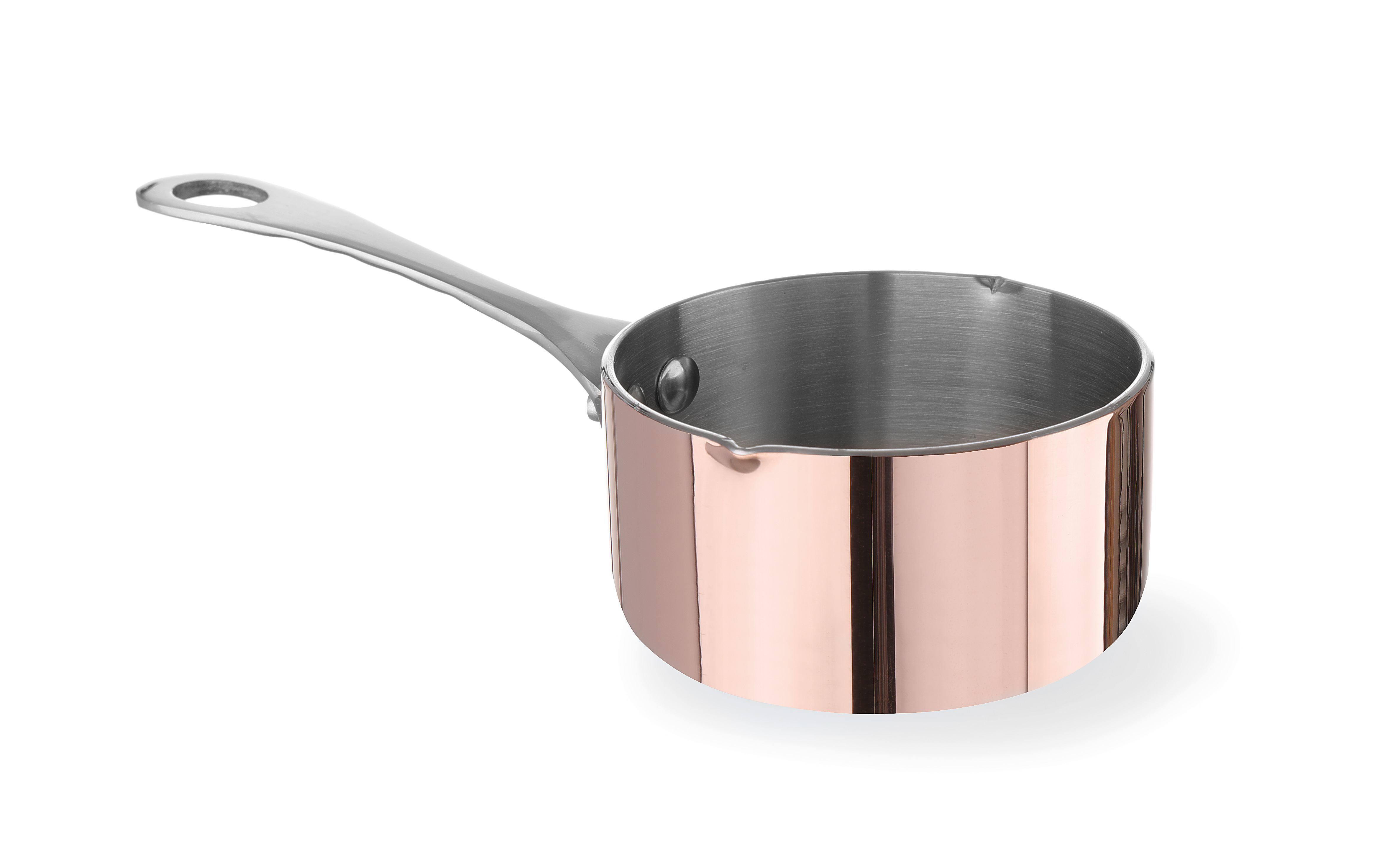 Сотейник із носиком - мініатюра, ø85x(H)50 мм 607039 Hendi Aluminium;Stainless steel