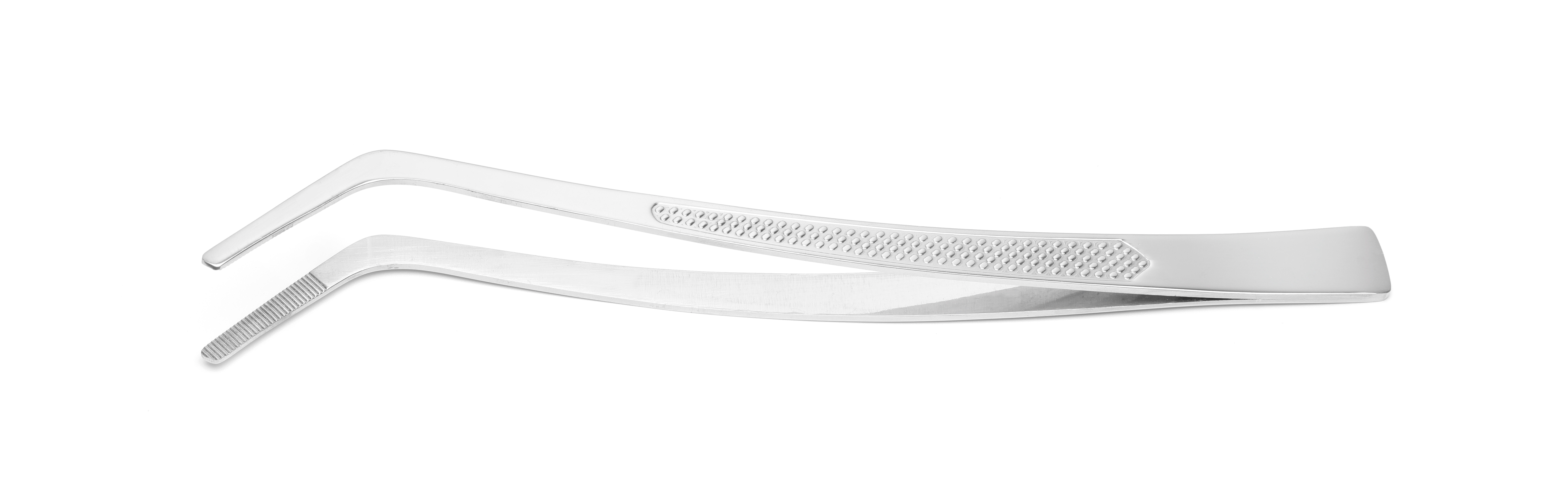 Пінцет вигнутий з профільованою ручкою, HENDI, (L)240mm 680186 Hendi 18/0 Stainless steel