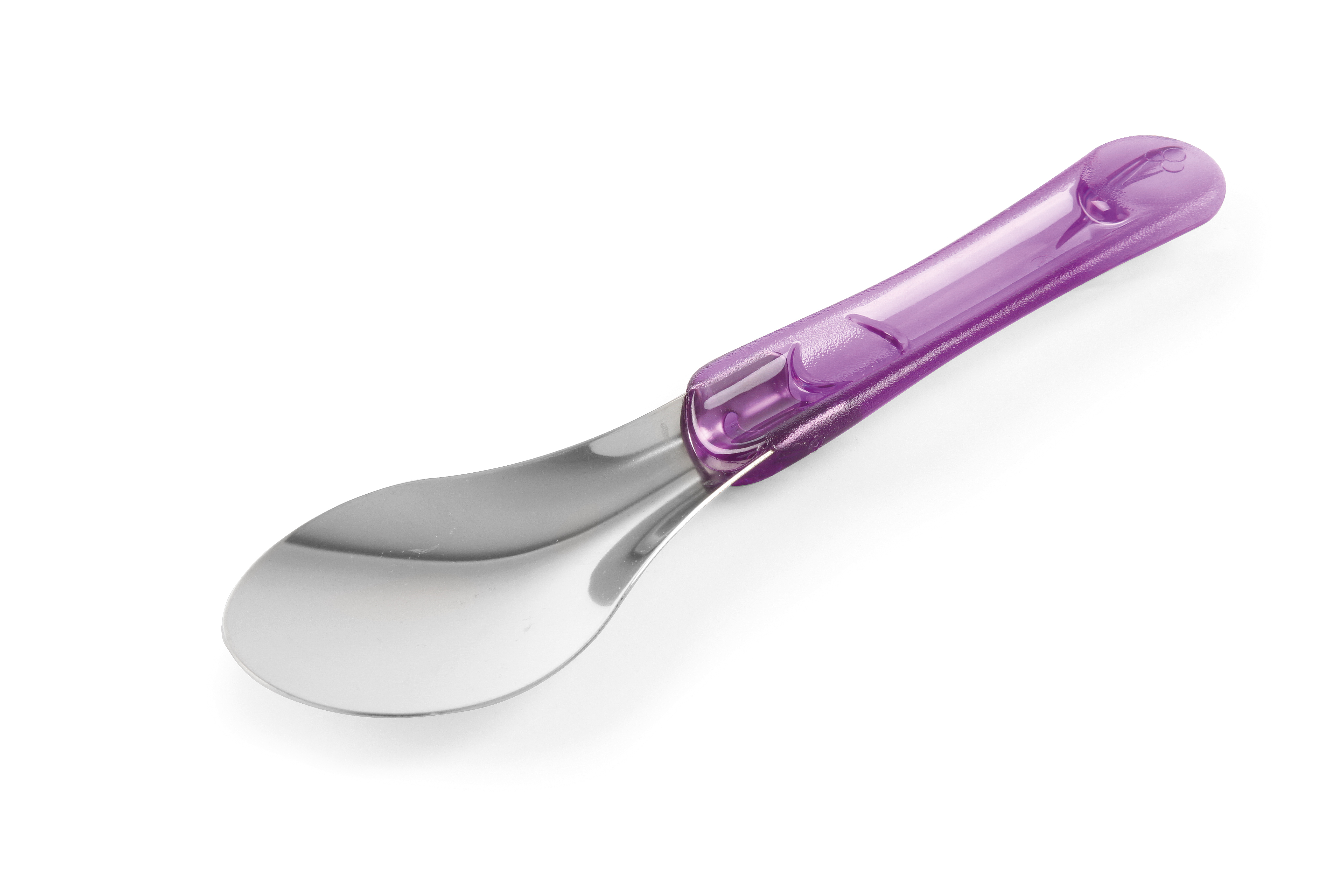 Лопатка для морозива з тритановою ручкою 260 мм - фіолетова. 755839 Hendi 18/10 Stainless steel;Tritan (BPA free copolymer)