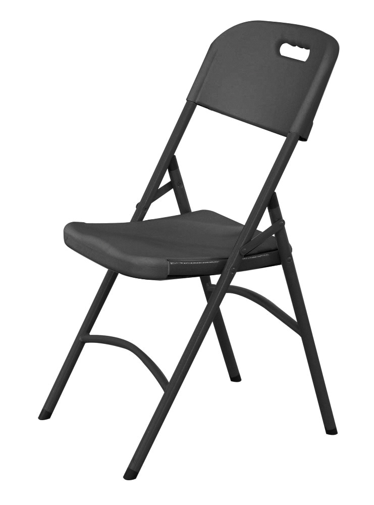 Стілець кейтеринговий 540x440x(H)840 мм - чорний 810989 Hendi HDPE (High density Polyethylene)