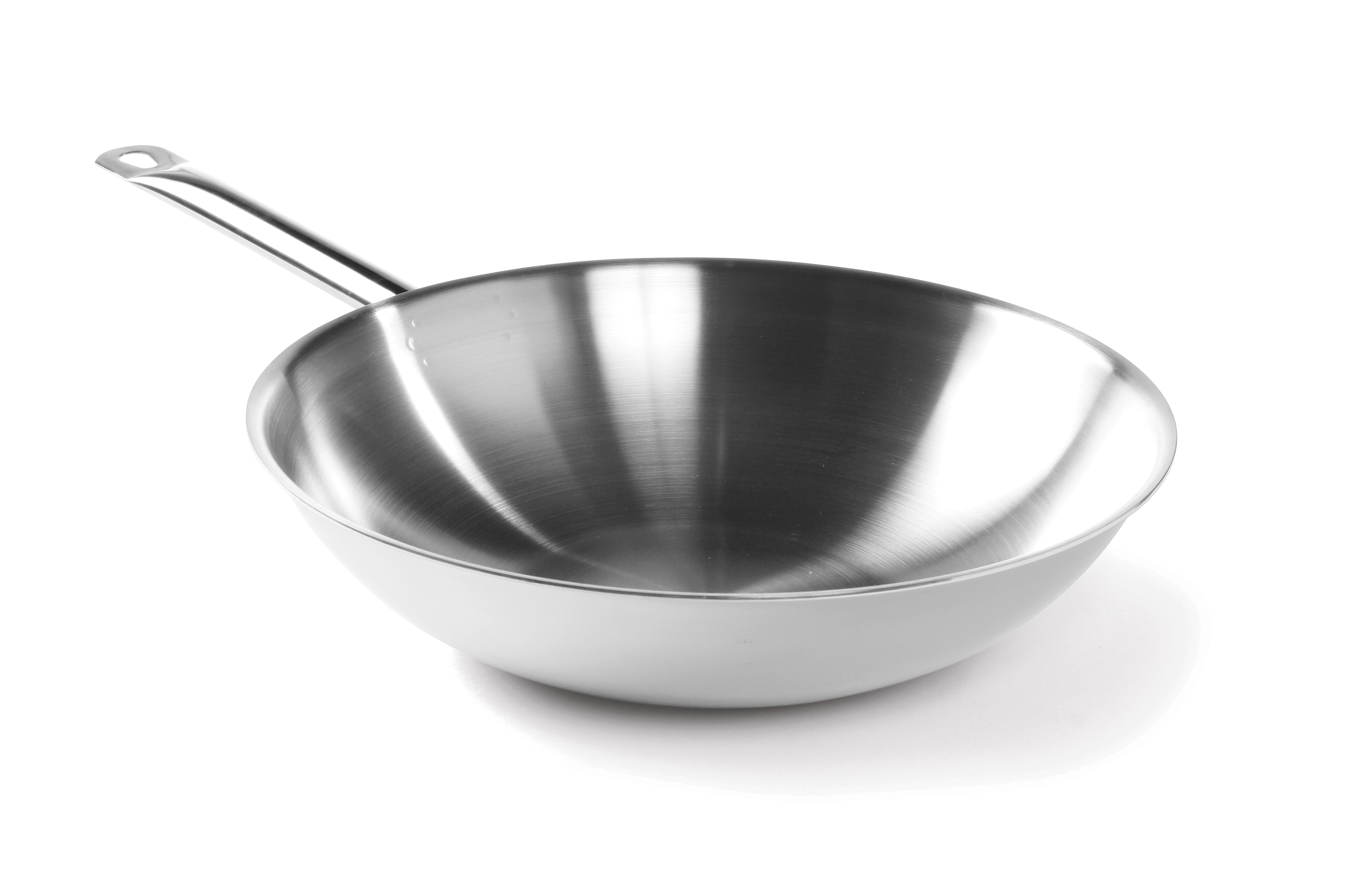 Сковорода Вок 3-ply - без кришки, Ø360x(H)90 мм 839003 Hendi Aluminium;Stal nierdzewna 18/0;Stal nierdzewna 18/8