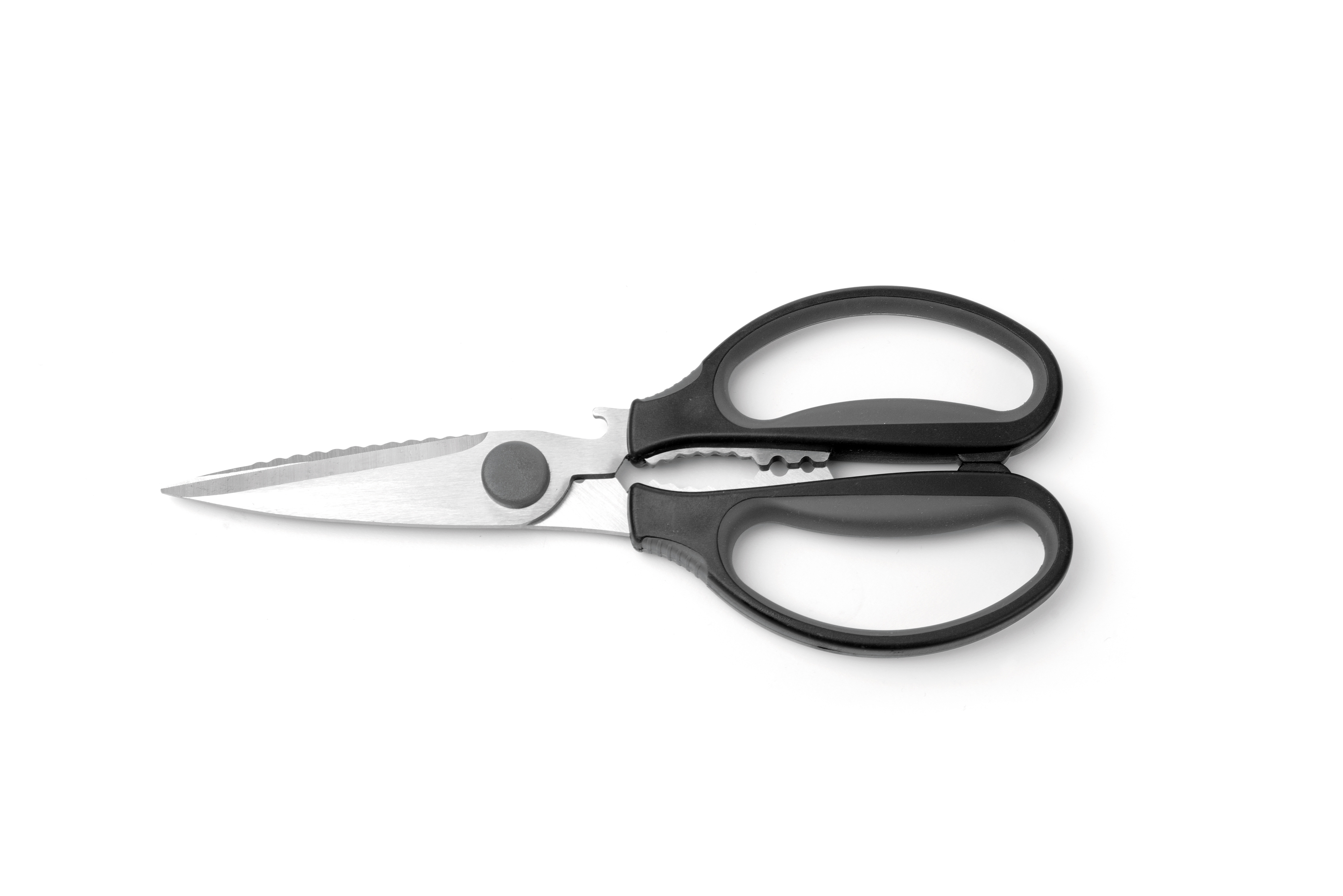 Кухонные ножницы с мягкой ручкой, 220 мм