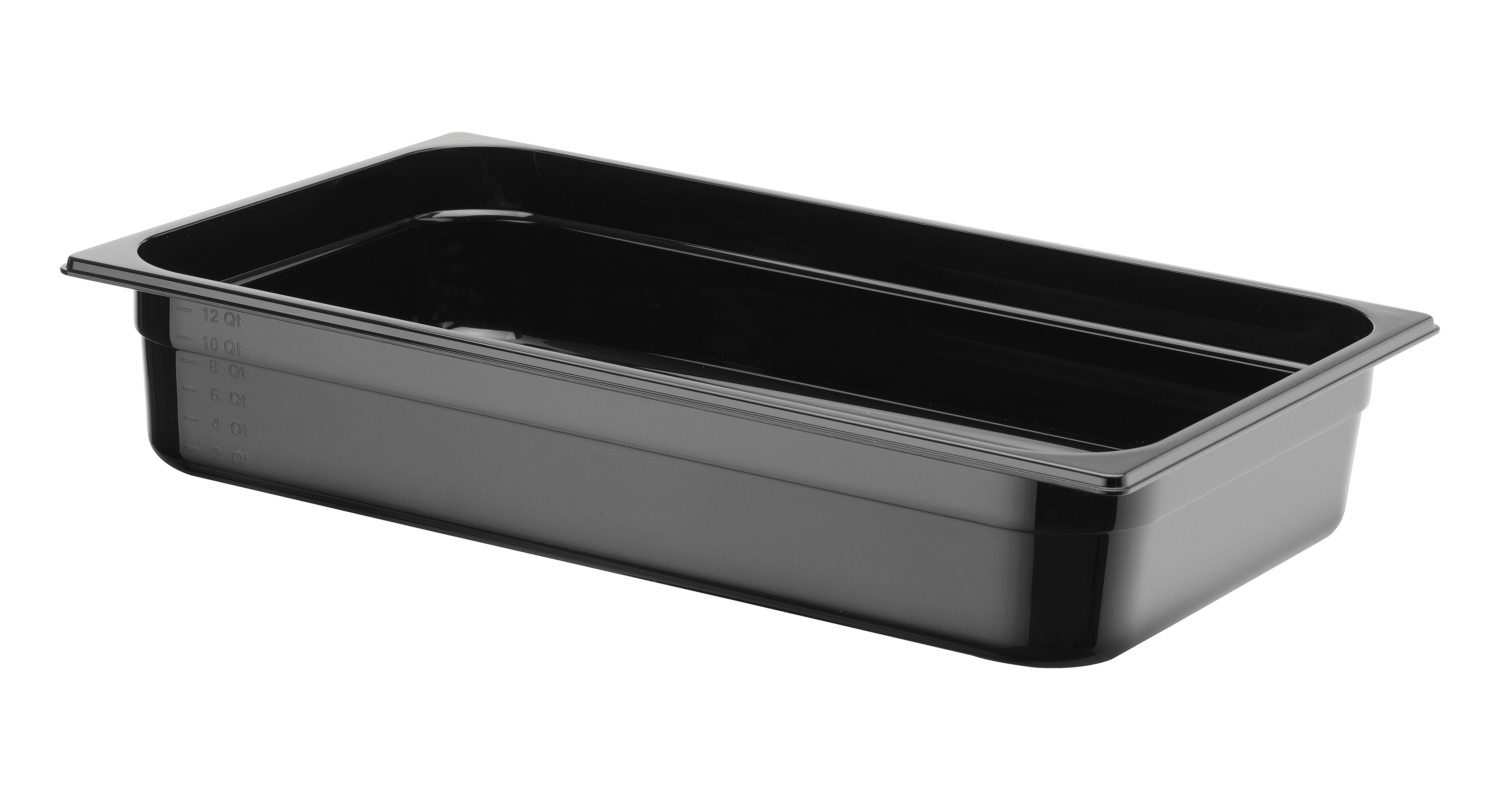 Гастроємність із чорного полікарбонату GN1/1 (H)100 мм 862223 Hendi PC (Polycarbonate)